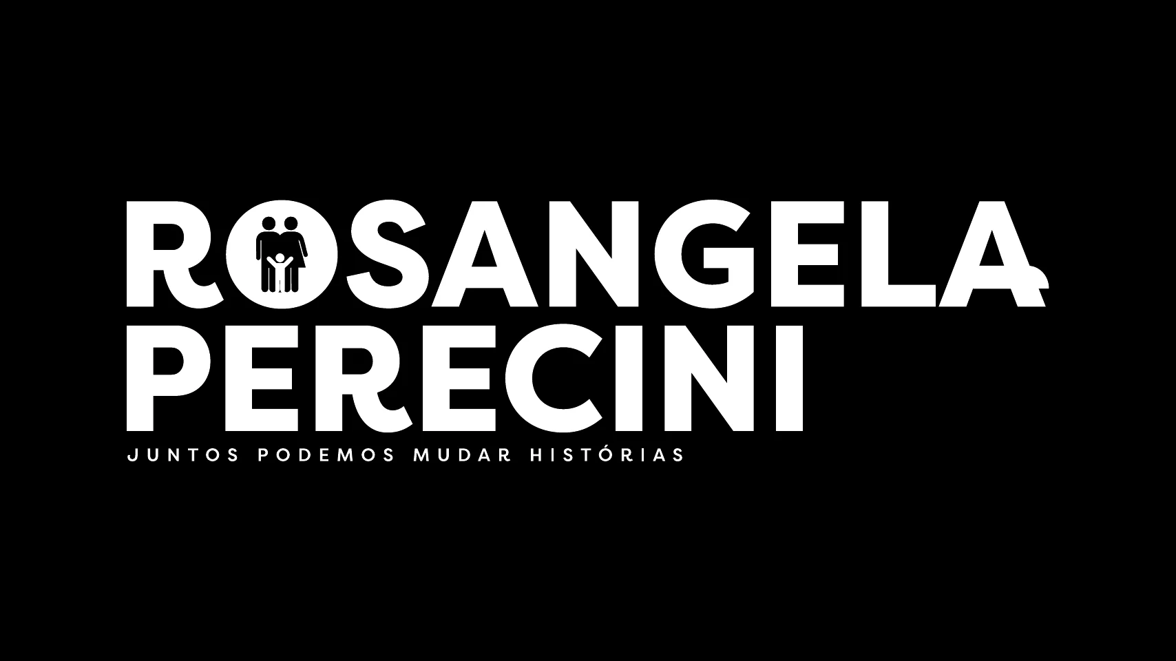 Logotipo Rosangela Perecini - versão Branco